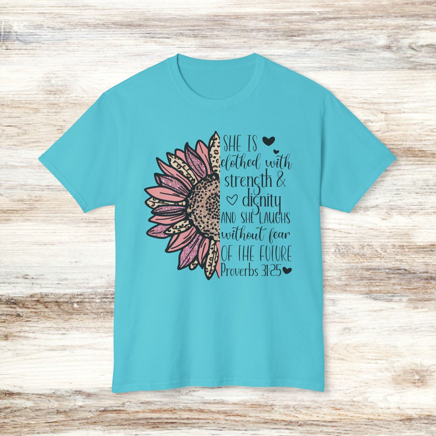 Empowered Floral Quote Unisex HD Cotton™ T-shirt