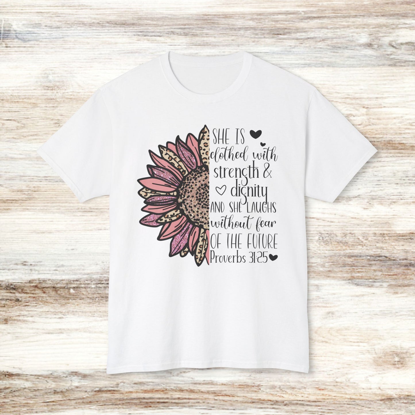 Empowered Floral Quote Unisex HD Cotton™ T-shirt