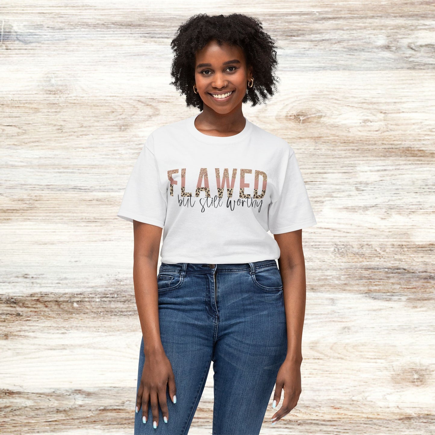 Flawed but Still Worthy Unisex HD Cotton™ T-shirt