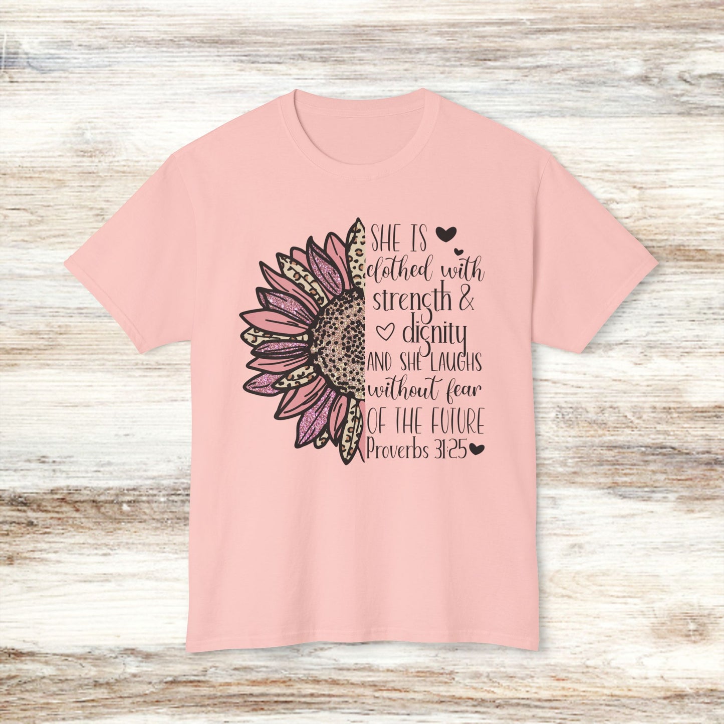 Empowered Floral Quote Unisex HD Cotton™ T-shirt