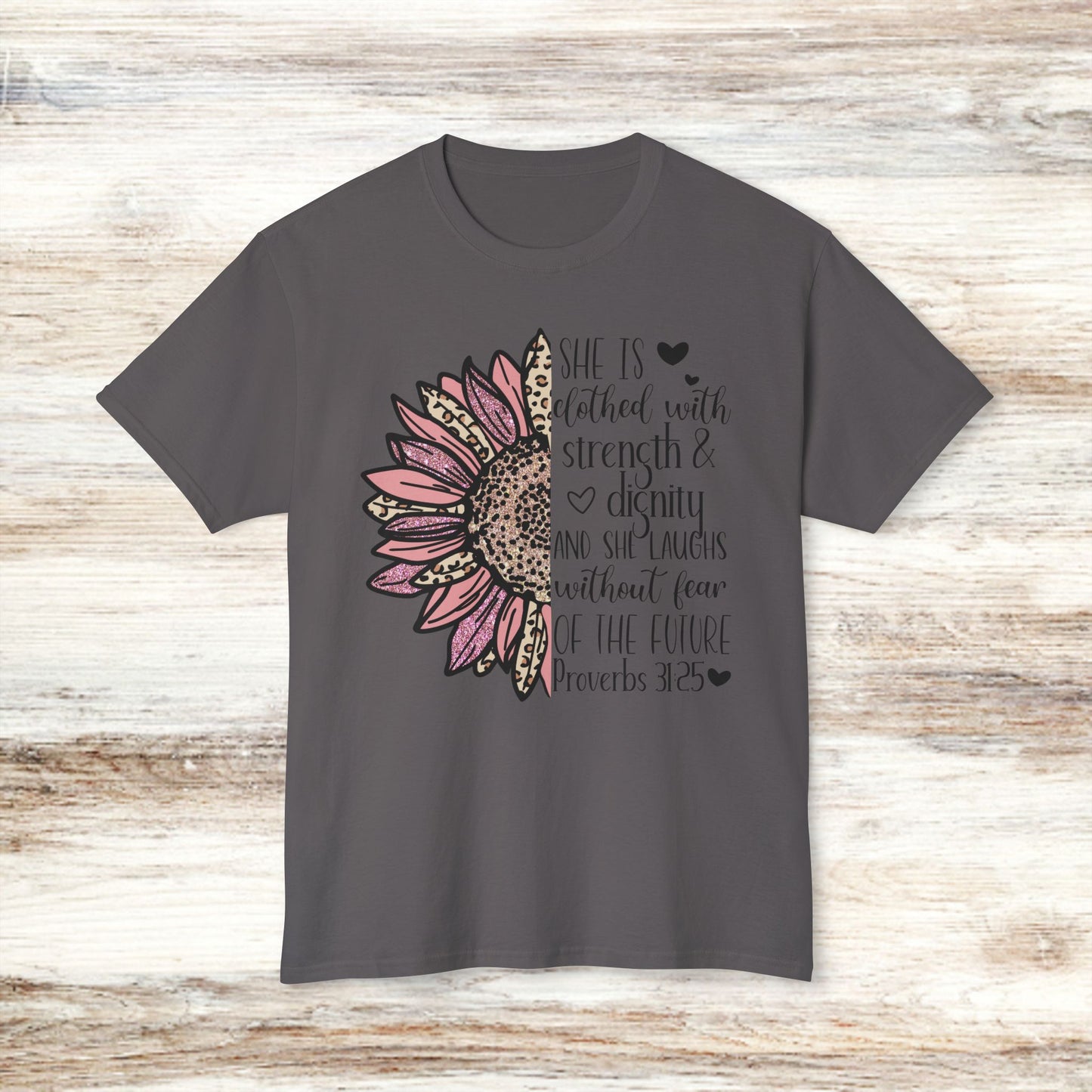 Empowered Floral Quote Unisex HD Cotton™ T-shirt