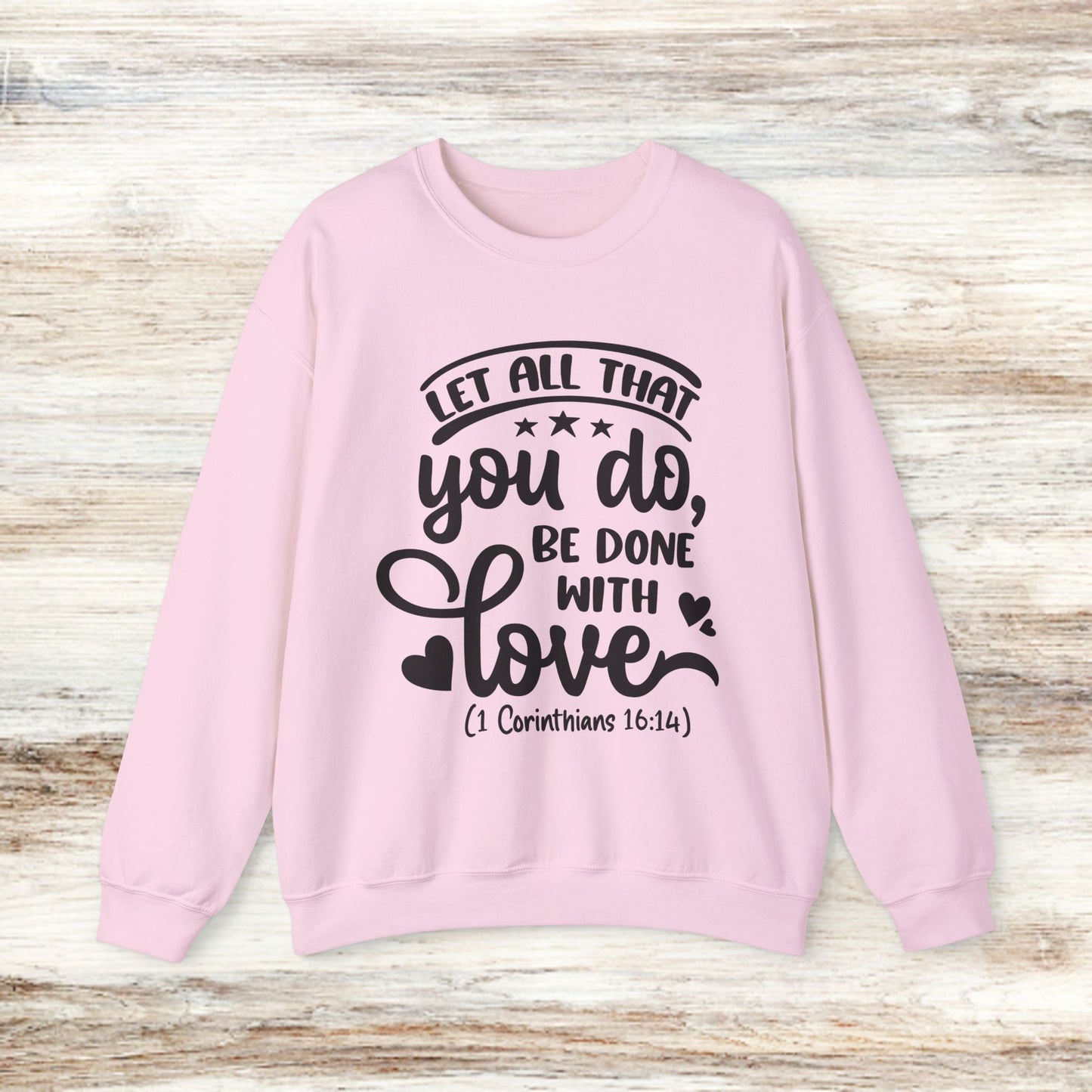 Inspirational Love Crewneck Sweatshirt