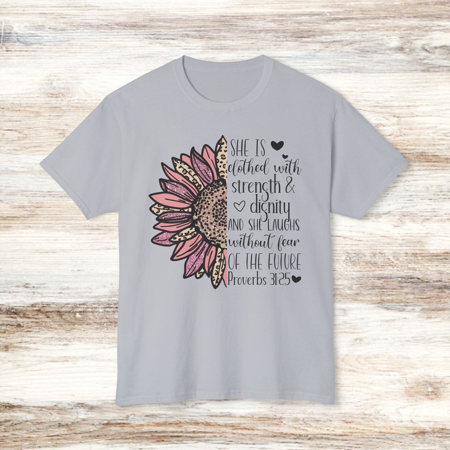 Empowered Floral Quote Unisex HD Cotton™ T-shirt