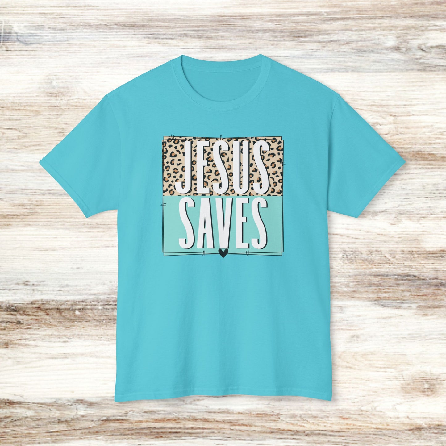 Jesus Saves Unisex HD Cotton™ T-shirt - Bold Faith Tee for Celebrating Life's Milestones