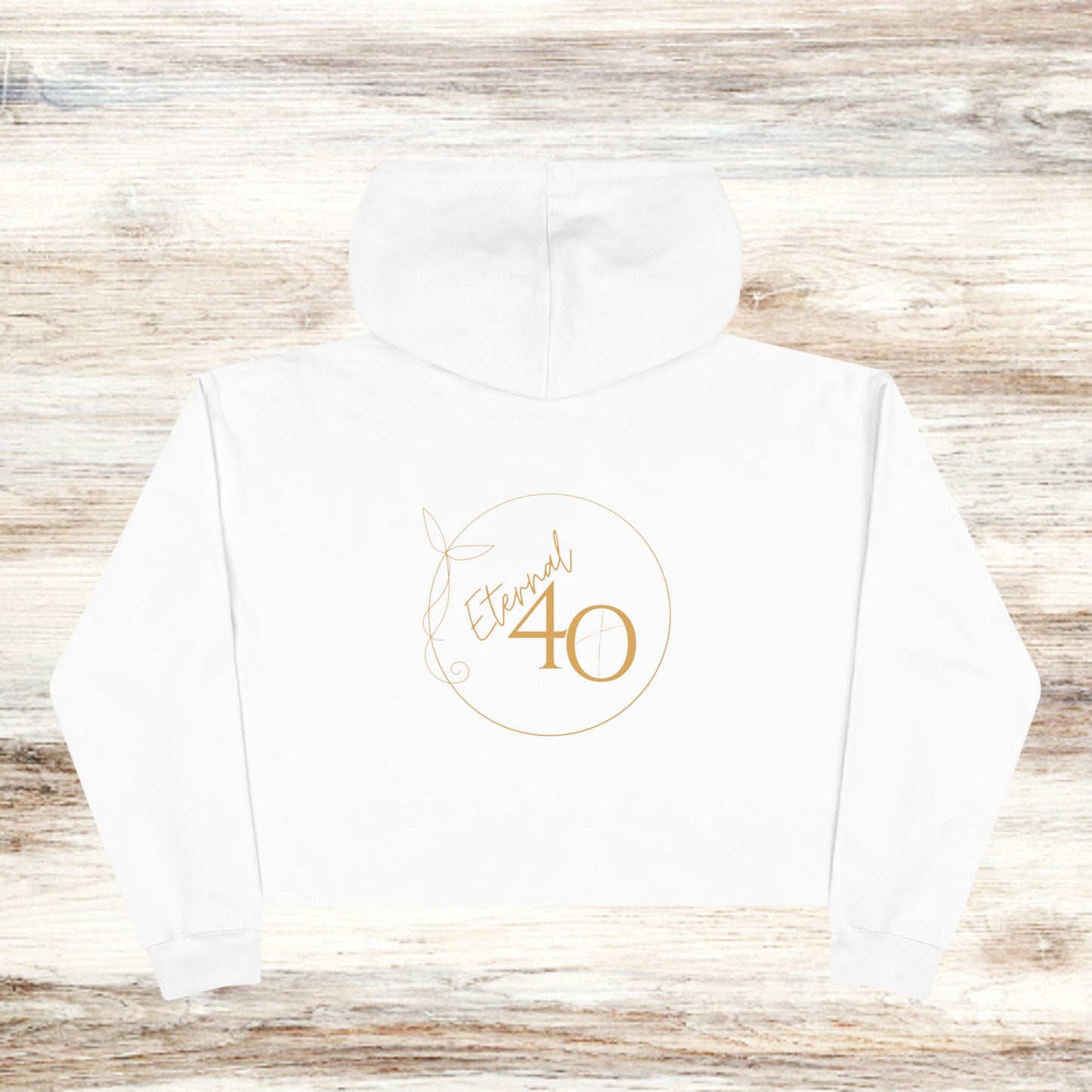 Pumpkin Spice & Jesus Crop Hoodie - Perfect for Fall Celebrations