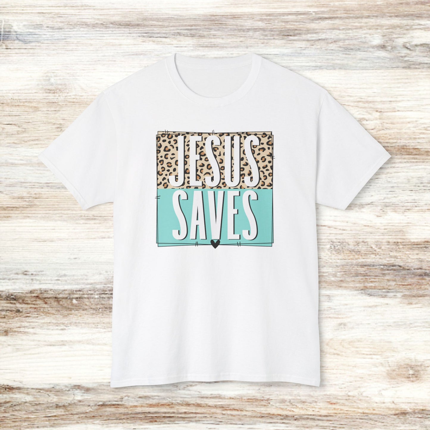 Jesus Saves Unisex HD Cotton™ T-shirt - Bold Faith Tee for Celebrating Life's Milestones