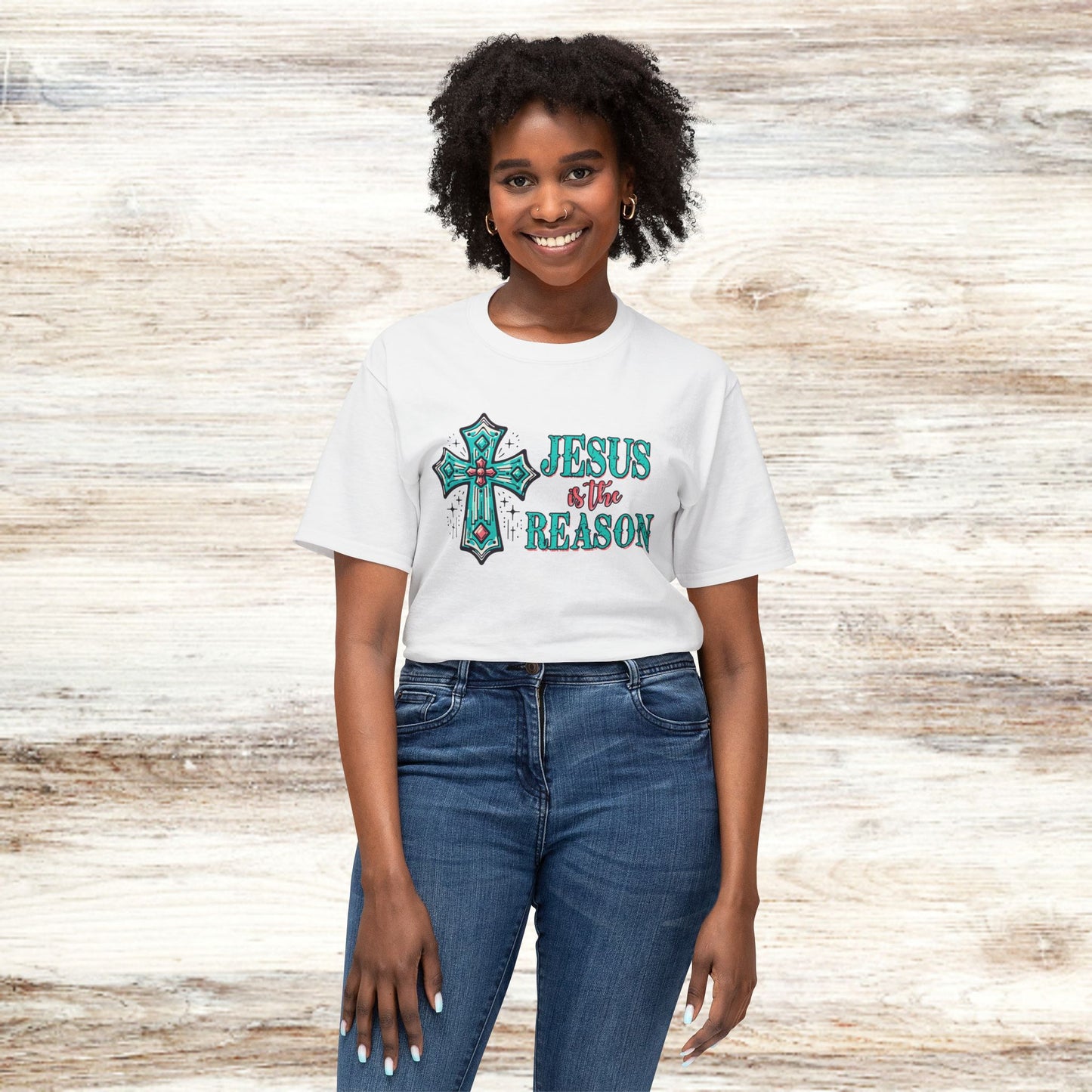 Unisex HD Cotton™ T-shirt - Jesus is the Reason